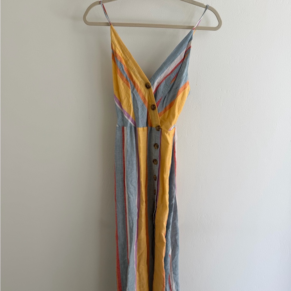 Urban Outfitters Colorful Striped Button-Up